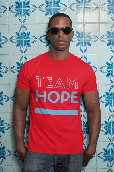 Team Hope Short-Sleeve Men's T-Shirt - HopeNSpired