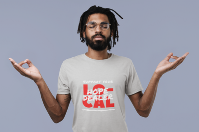 Support Local Hope Dealer Men's Short-Sleeve T-Shirt - HopeNSpired