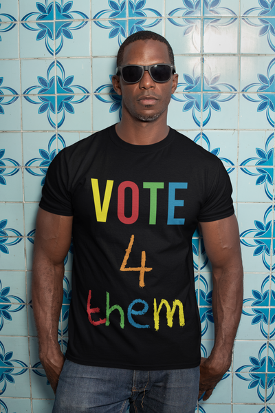 Vote 4 Me Men's Short-Sleeve T-Shirt - HopeNSpired